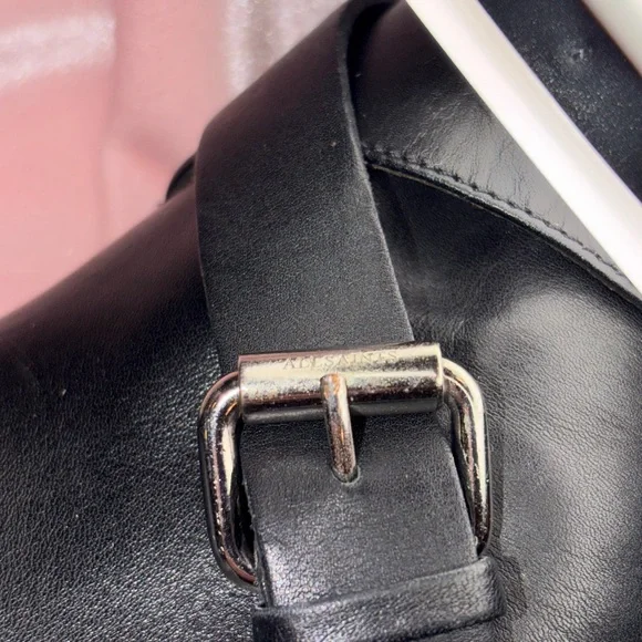 Authentic AllSaints Sarris Black Leather Booties – Size 39 – Made in Portugal 🇵🇹 - Picture 7 of 9